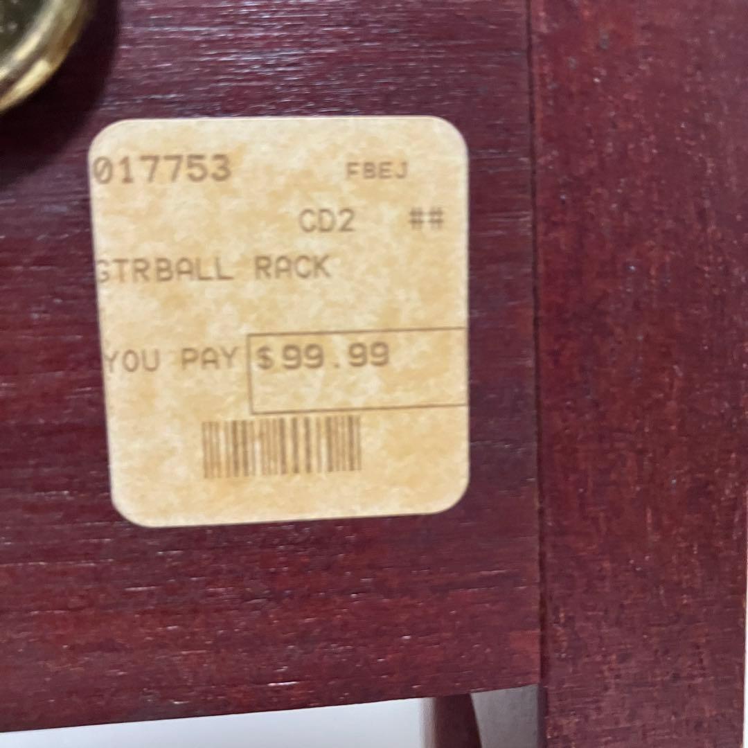 パターラック　ディスプレイスタンド　木製　ゴルフ　インテリア　ウォールラック