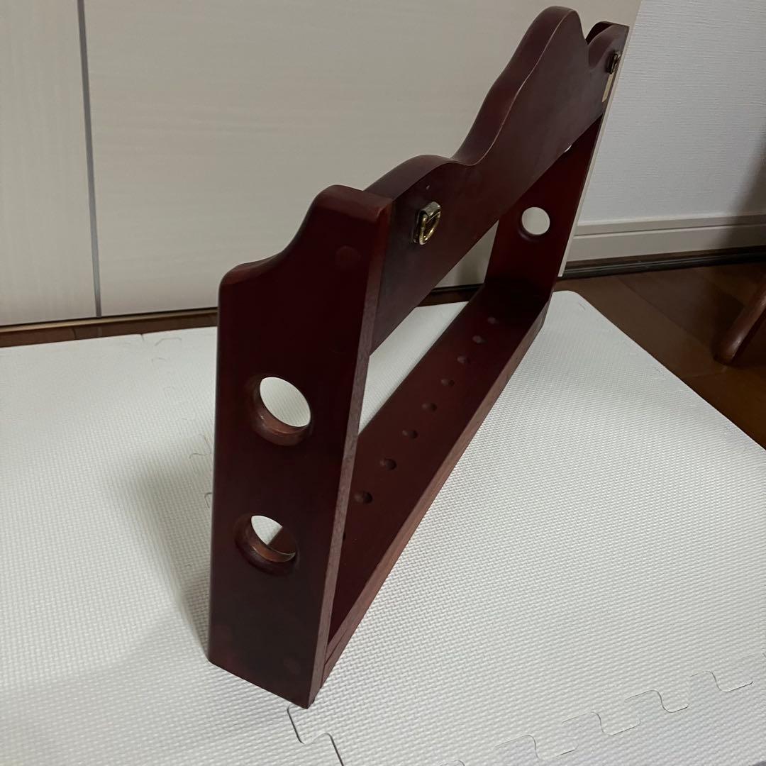 パターラック　ディスプレイスタンド　木製　ゴルフ　インテリア　ウォールラック