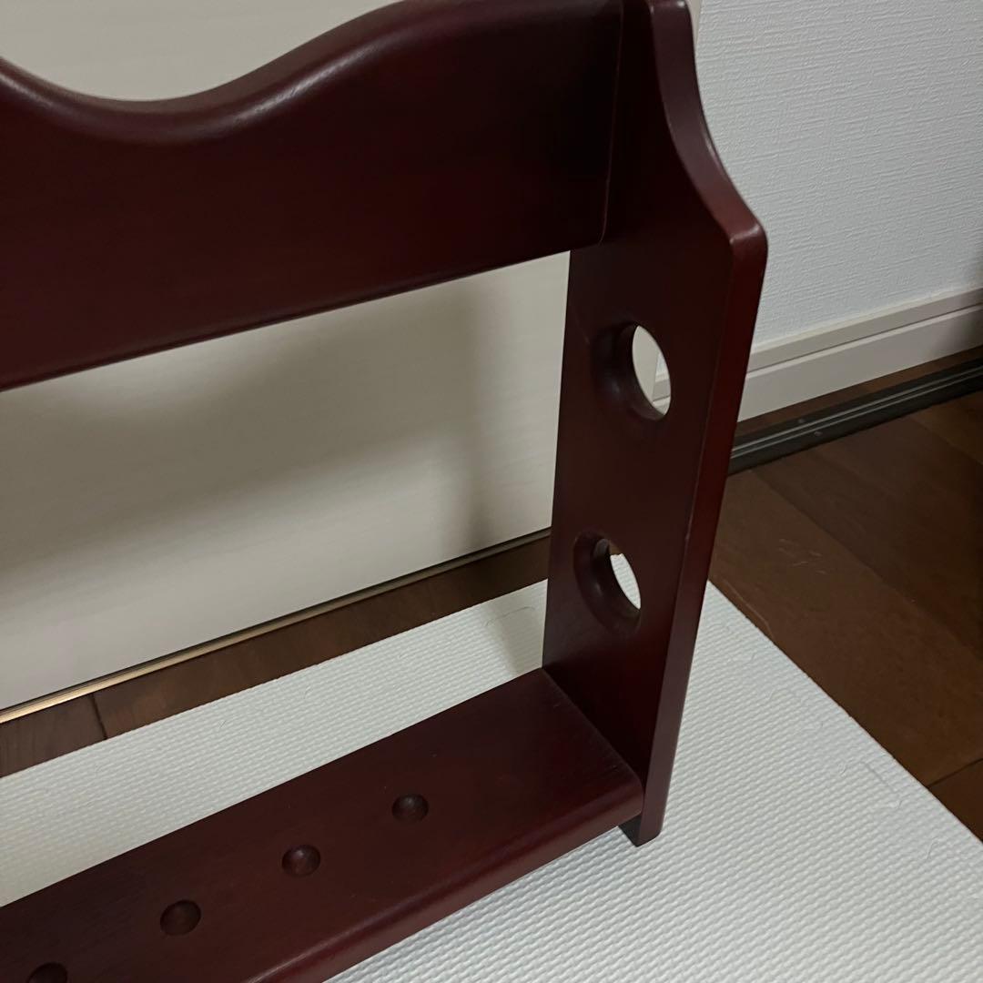 パターラック　ディスプレイスタンド　木製　ゴルフ　インテリア　ウォールラック