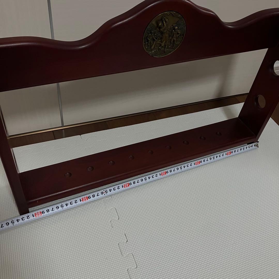 パターラック　ディスプレイスタンド　木製　ゴルフ　インテリア　ウォールラック