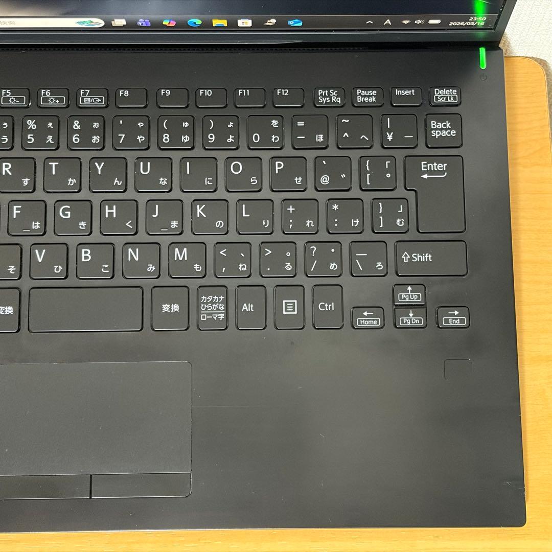 バッテリー良好！VAIO PRO PK i7第10世代 ／16／SIMフリー