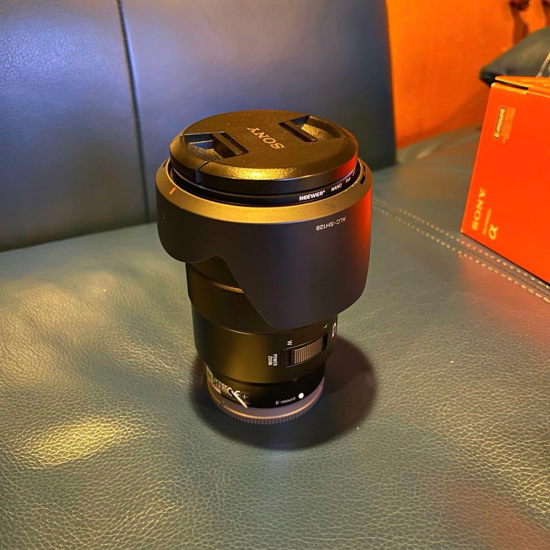 SONY E PZ 18-105mm F4 G OSS CPLフィルター付き
