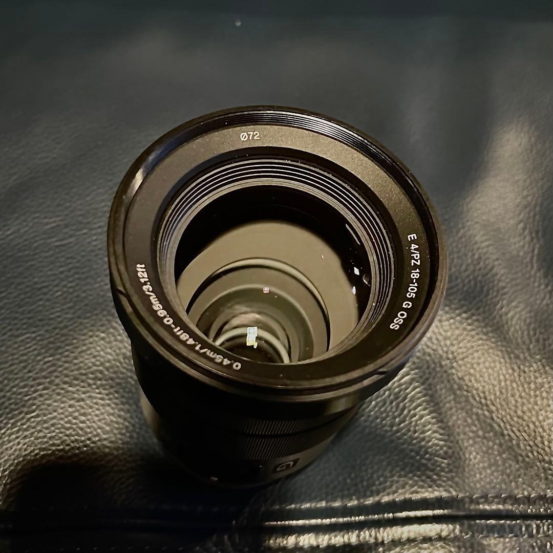 SONY E PZ 18-105mm F4 G OSS CPLフィルター付き