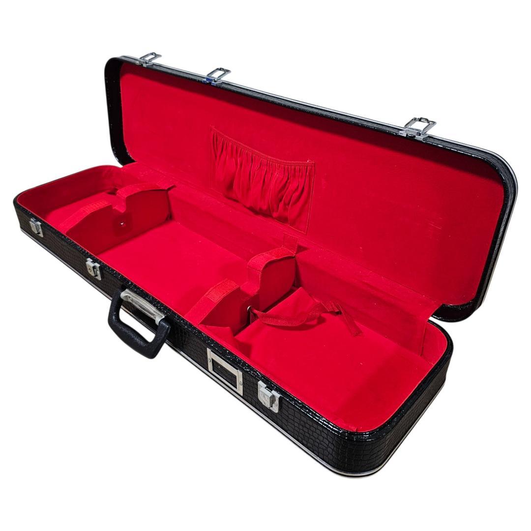 沖縄三線 蛇皮 ハードケース付 付属品多数 胴巻き 刺繍 入門セット