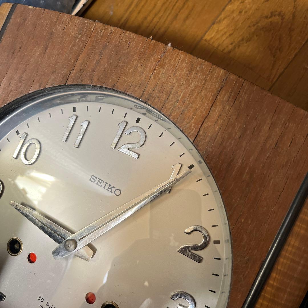a284/激レア★美品★SEIKOSHA 昭和レトロ ゼンマイ時計 アンティーク