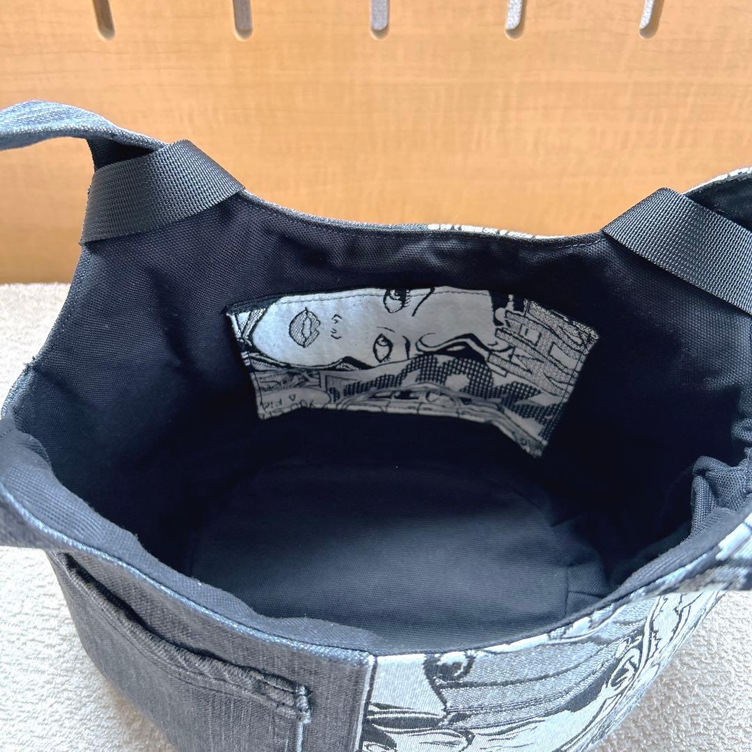 ラムちゃんさま専用。アメコミまんまるデニムリメイクバッグ【ハンドメイド】