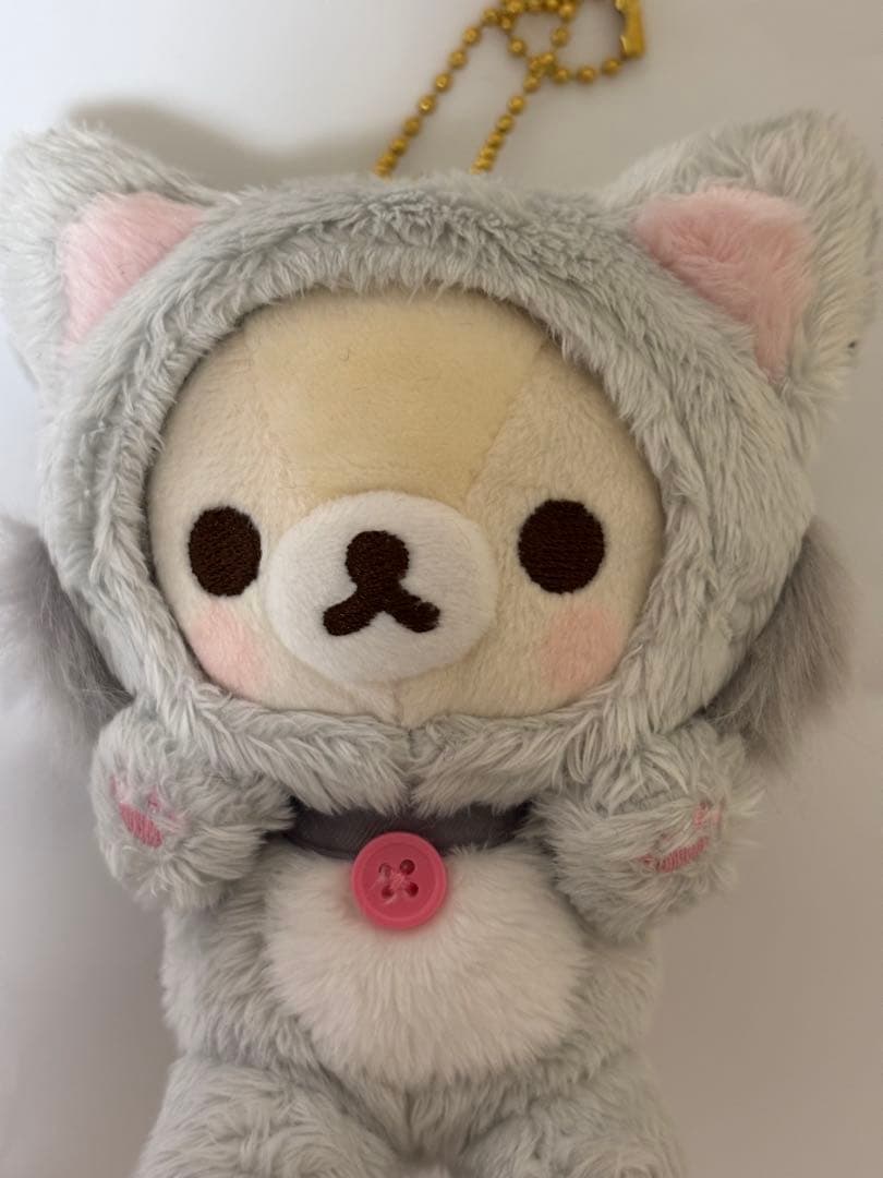 コリラックマ キャット ぶらさげぬいぐるみ