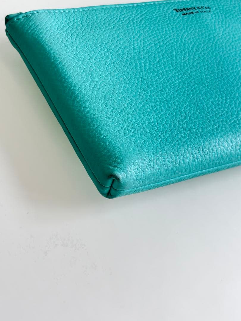 Tiffany & Co. ターコイズ レザー 長財布