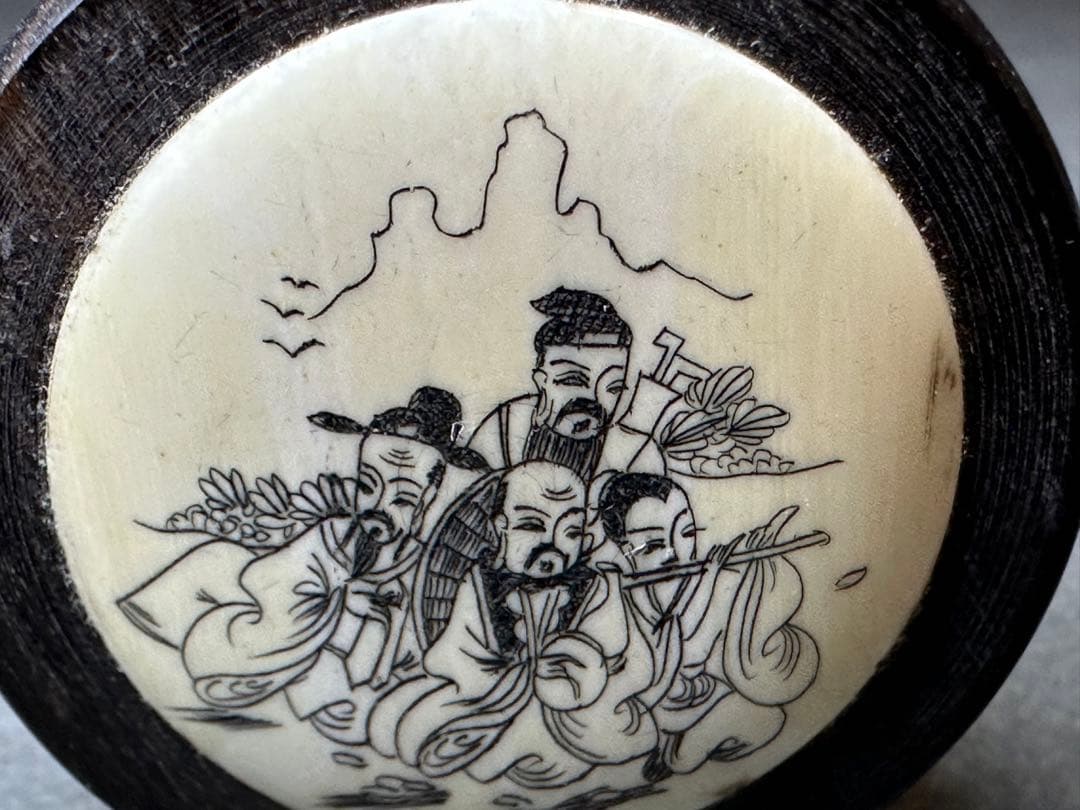 極上　置物　鼻烟壶　中国古美術　古美術品　細密細工　骨董　アンティーク　彫