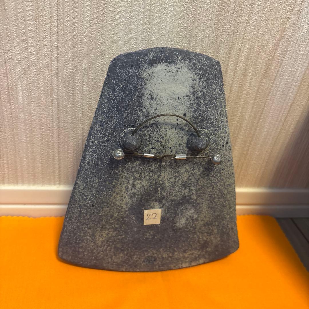 三原 研　炻器花入”蝉”