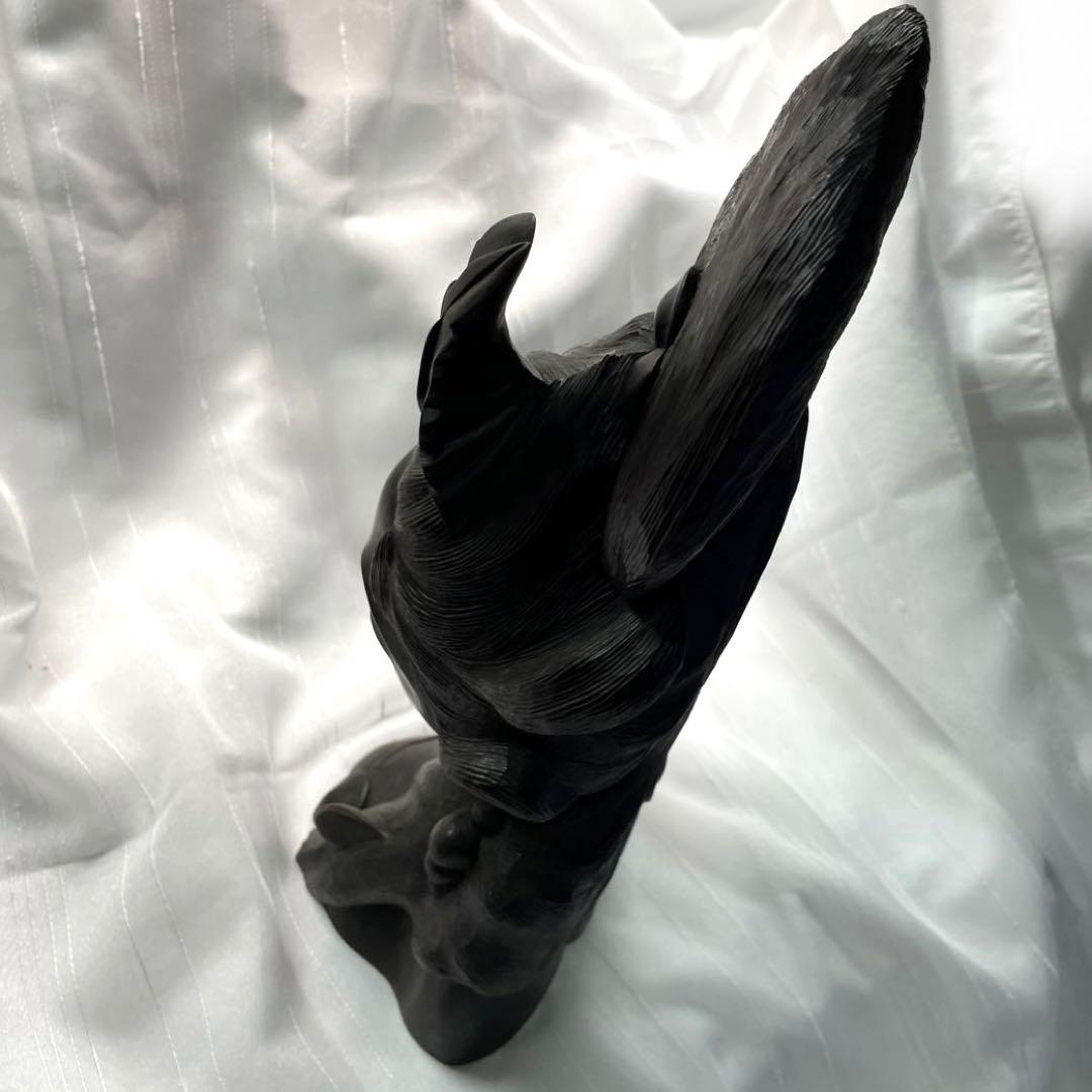 希少品✨　バリ島　アイアンウッド（鉄木）てつぼく　ウリン　美しい女性　木彫像