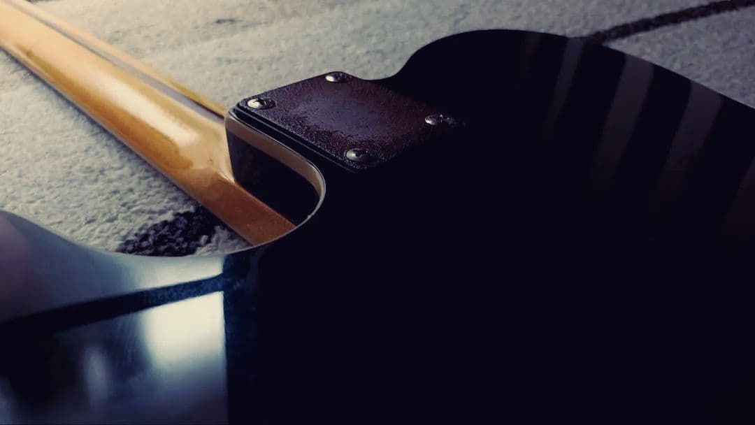 38Guitars テレキャスター カスタム TL Black レリック 錆加工