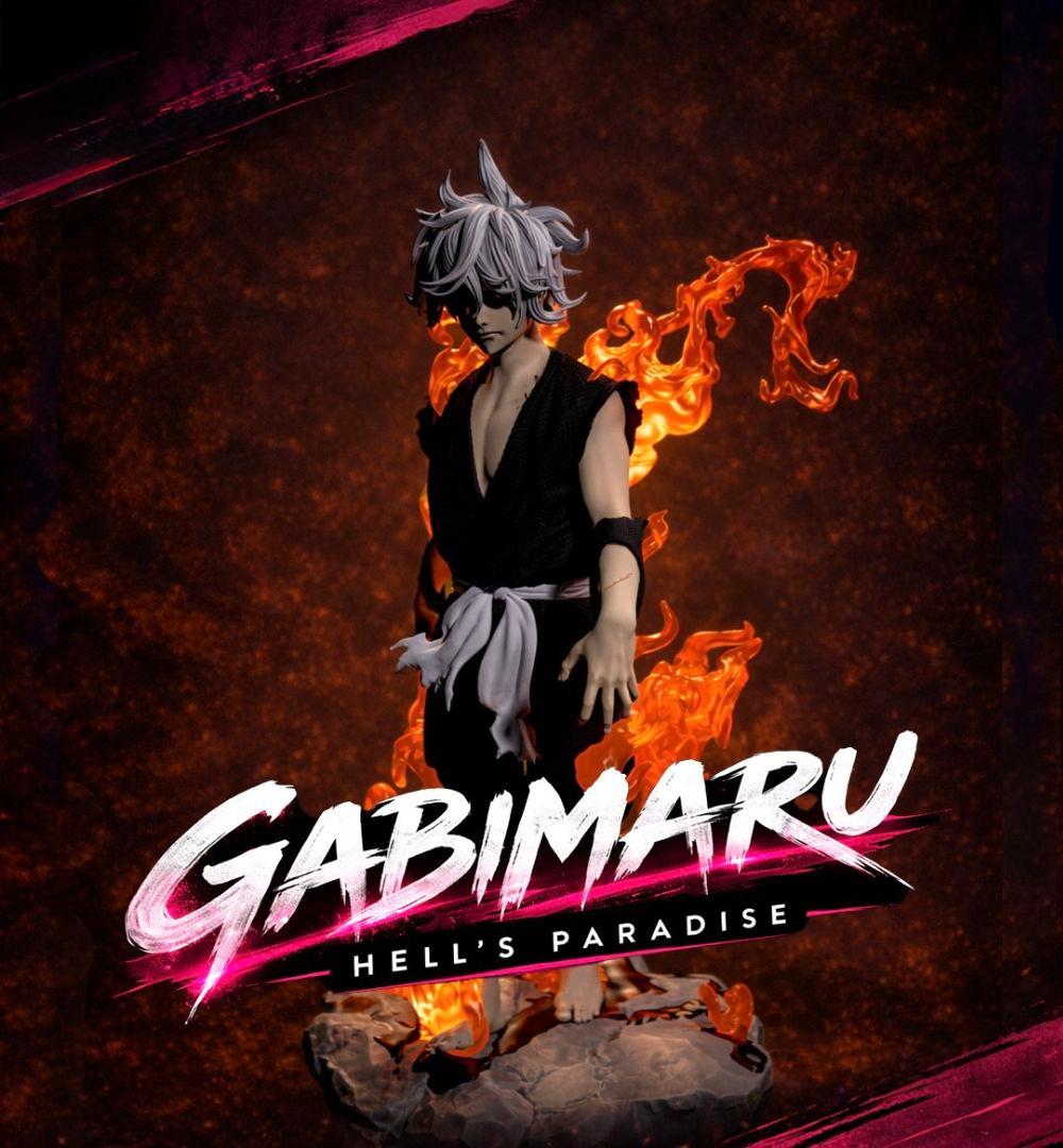 ガビマル　地獄楽　フィギュア　ガレージキット　1/7　未塗装未組立　レジン