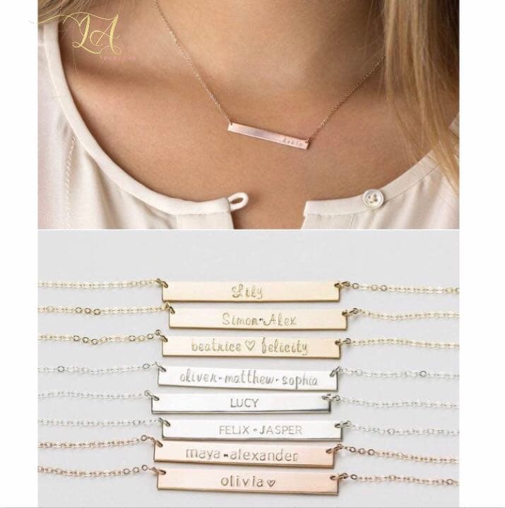 手書きの文字がそのままネックレスに！！♡オリジナルネックレス✨プレート✨手作り