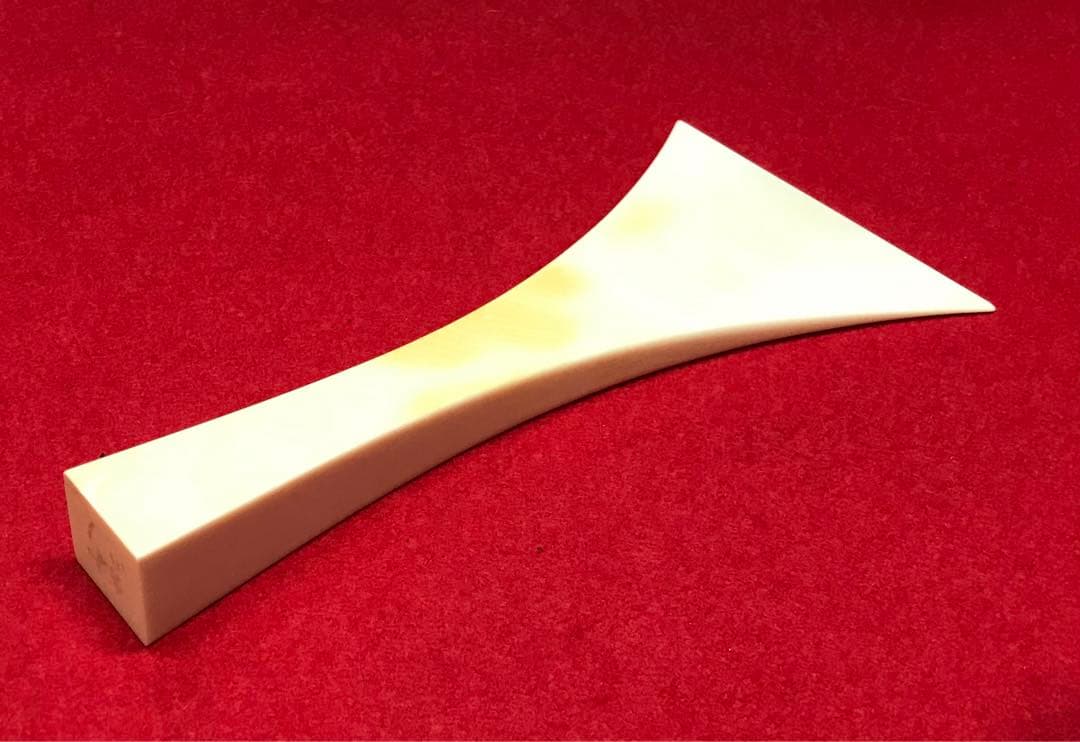 三味線撥122天然素材マンモス/三味線/弦楽器/バチ