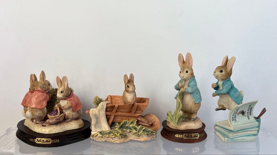 ピーターラビット◆希少【Peter Rabbit Eating Luttuce】