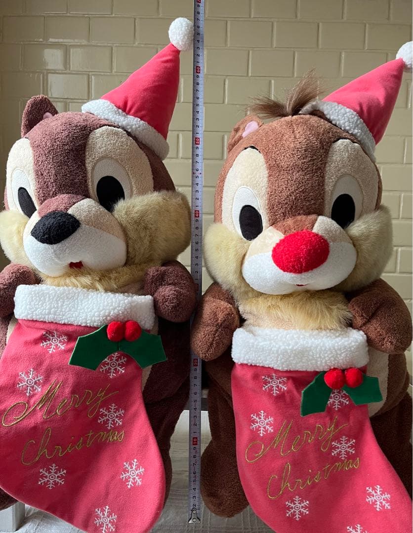 チップとデール BIGぬいぐるみ クリスマス 希少