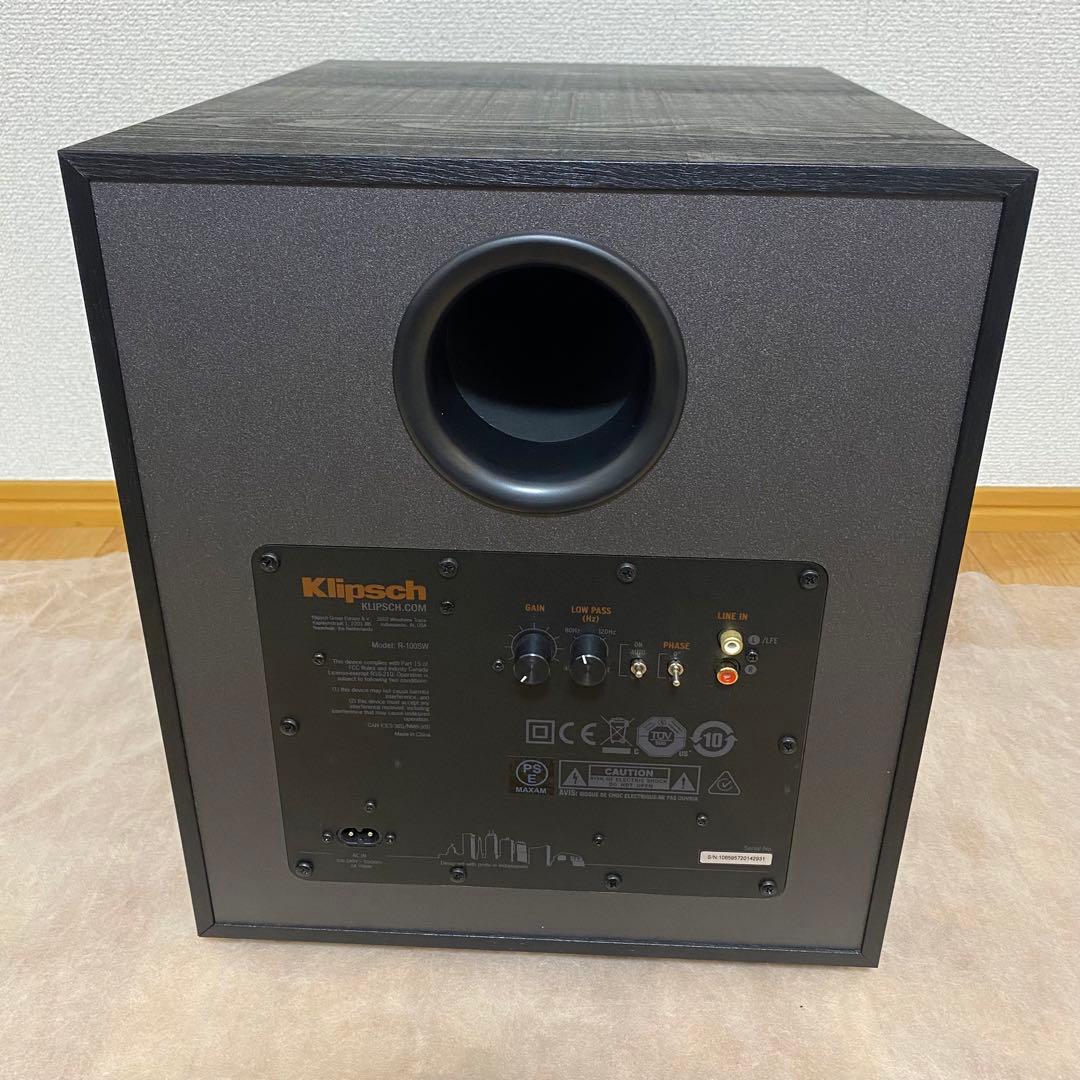 極美品✨Klipsch（クリプシュ） サブウーファー R-100SW