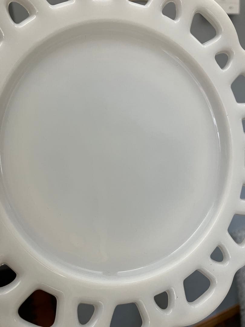 ヘーゼルアトラス　レースエッジプレート　4枚セット