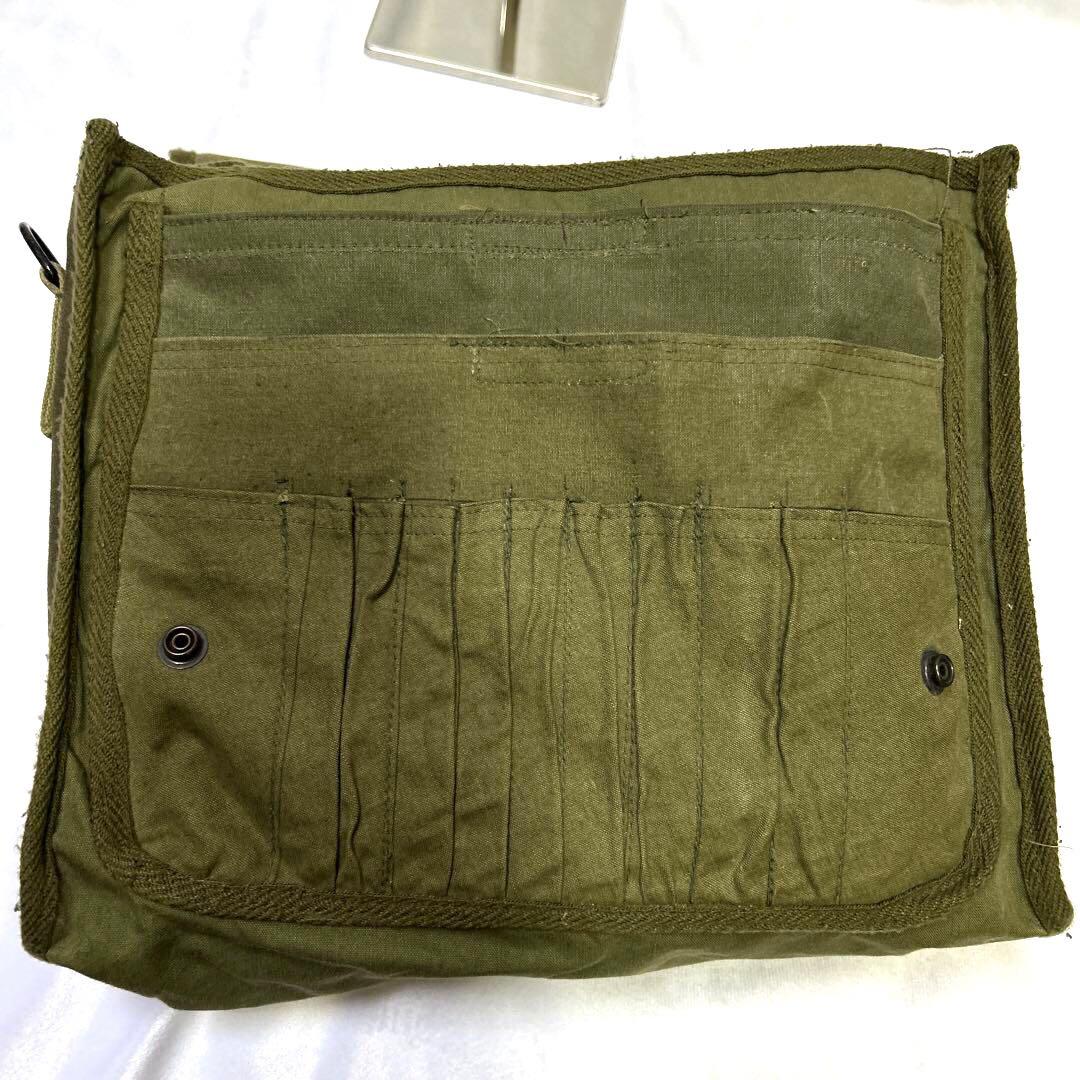 80's 米軍 USステンシル SCOVILL GRIPPERショルダーバッグ