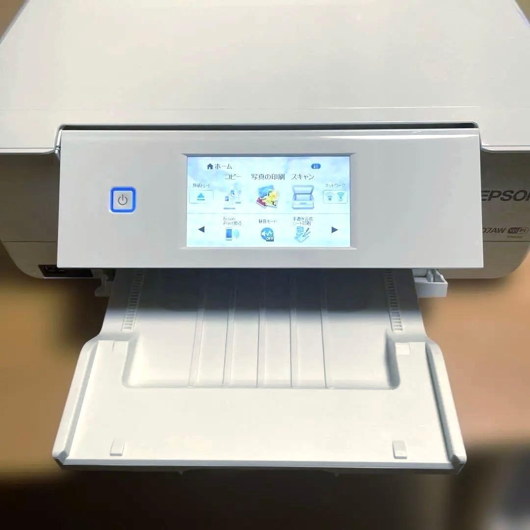 【エプソン】 EPSON カラリオ プリンターEP-807AW