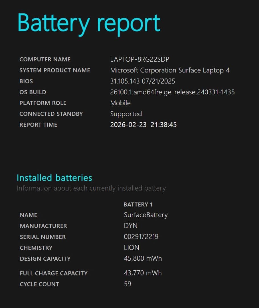 Surface Laptop4/高性能i7/メモリ16GB/office2024
