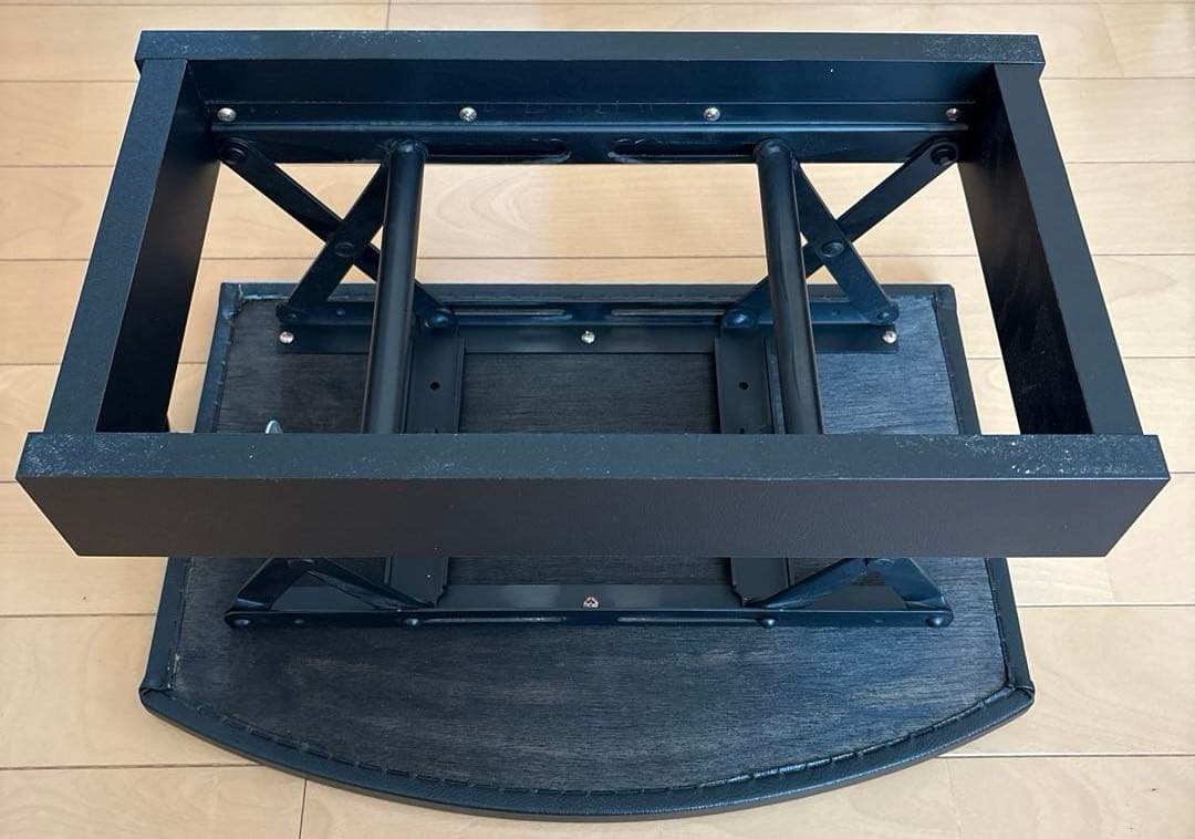 ピアノ補助台 無段階高さ調整式