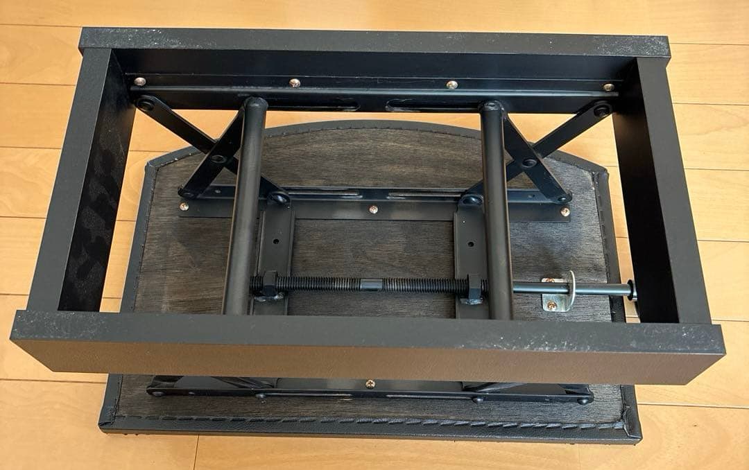 ピアノ補助台 無段階高さ調整式