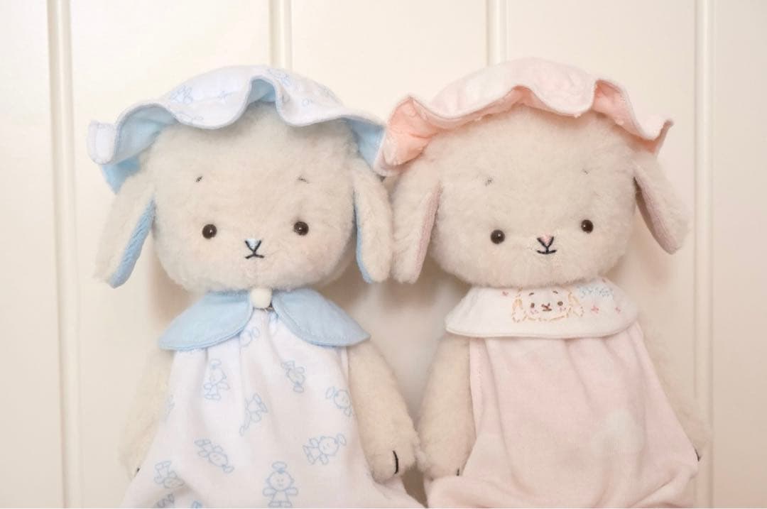モコモコの双子仔羊 ぬいぐるみ 海外作家様 ハンドメイド ロリィタ 部屋飾り