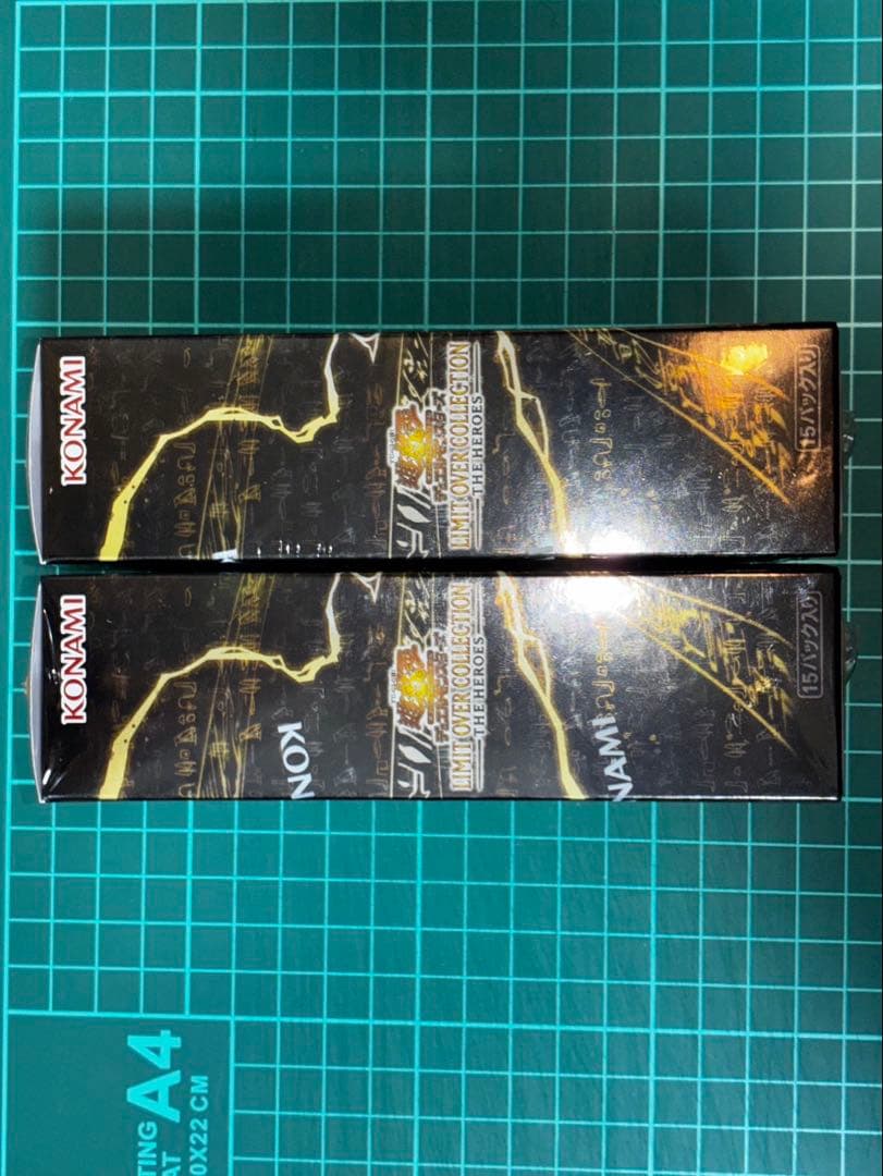 遊戯王リミットオーバーコレクションヒーローズ シュリンク付 2BOX