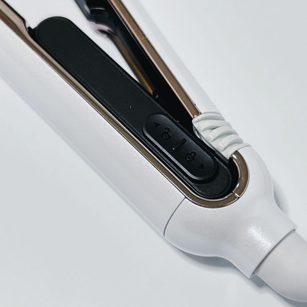 ヘアアイロン ストレート カール 25mm マイナスイオン 高温220℃