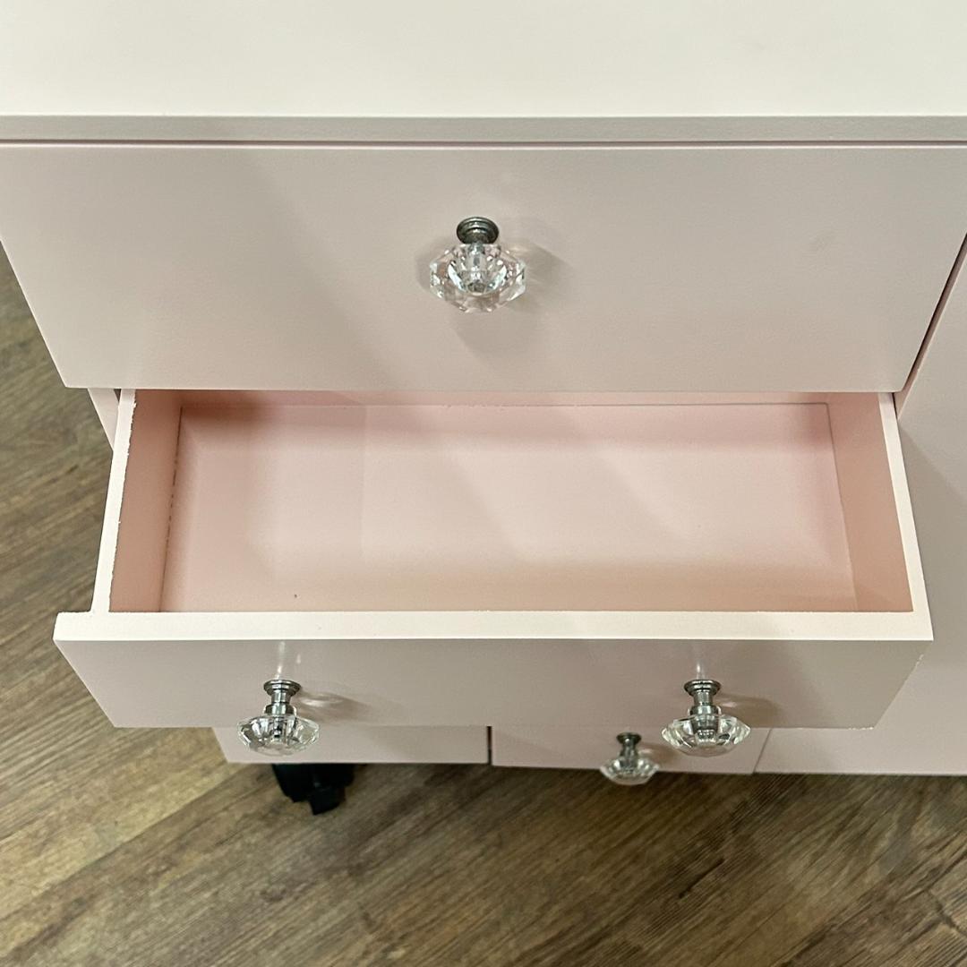 アウトレット　コスメワゴン　ボックス　小物収納　ドレッサー