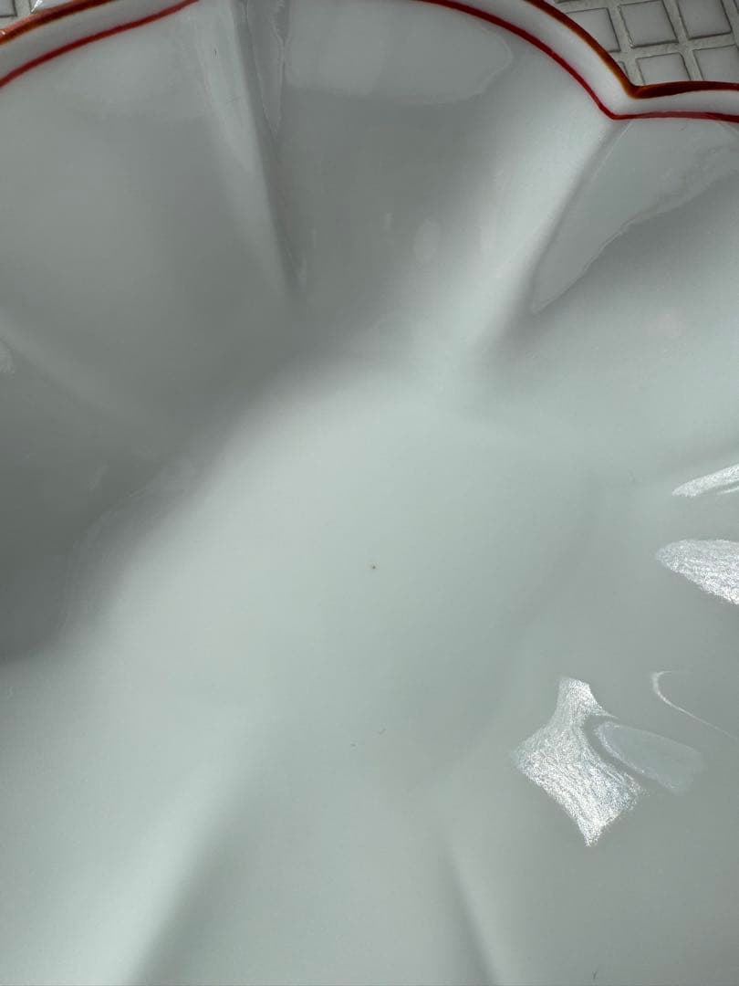 波佐見焼　洸琳窯　花型鉢　5枚おまとめ