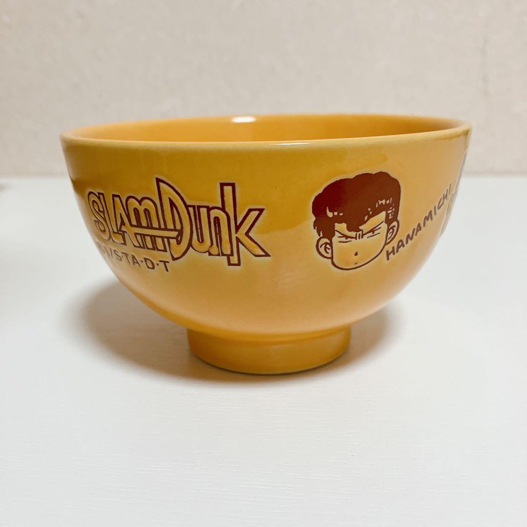 スラムダンク SLUM DUNK 茶碗 当時物 三井 流川 花道 グッズ