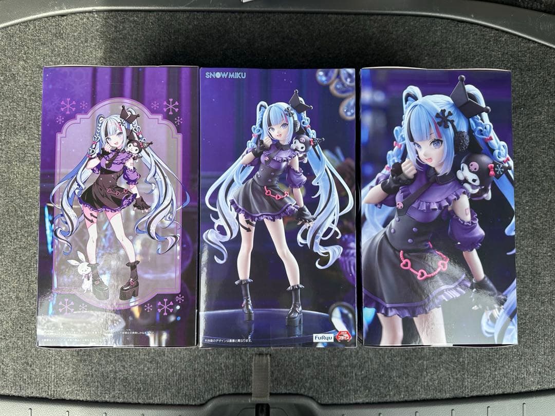 雪ミク クロミ フィギュア 3体セット
