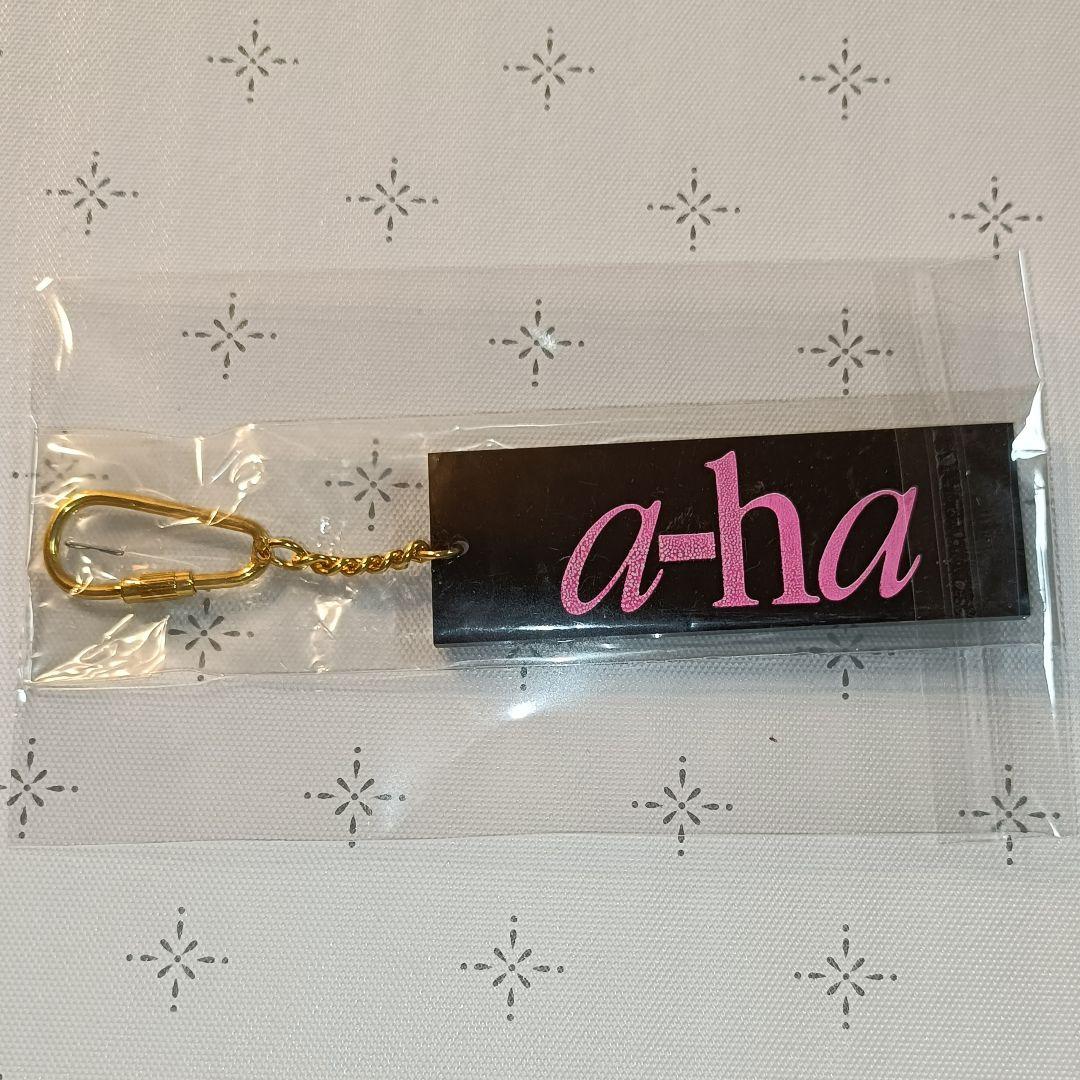 【超希少】a-haキーホルダー　JAPAN TOUR 1986　新品　匿名配送