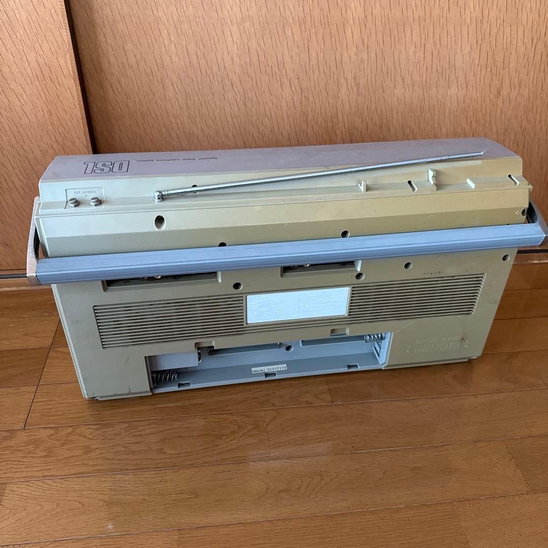 【昭和レトロ】AIWA CS-J77MKⅡラジオ・ラジカセ　現状品　希少品