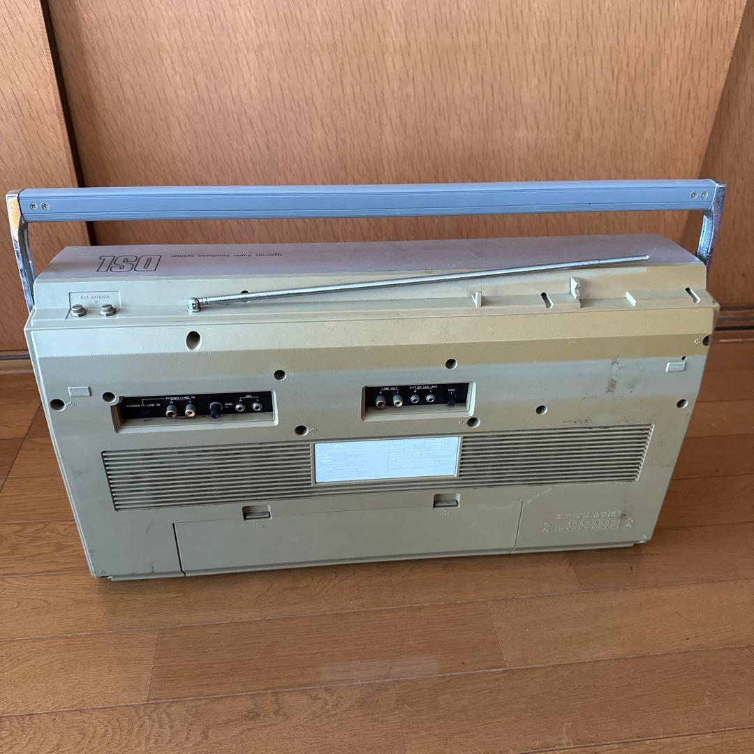 【昭和レトロ】AIWA CS-J77MKⅡラジオ・ラジカセ　現状品　希少品