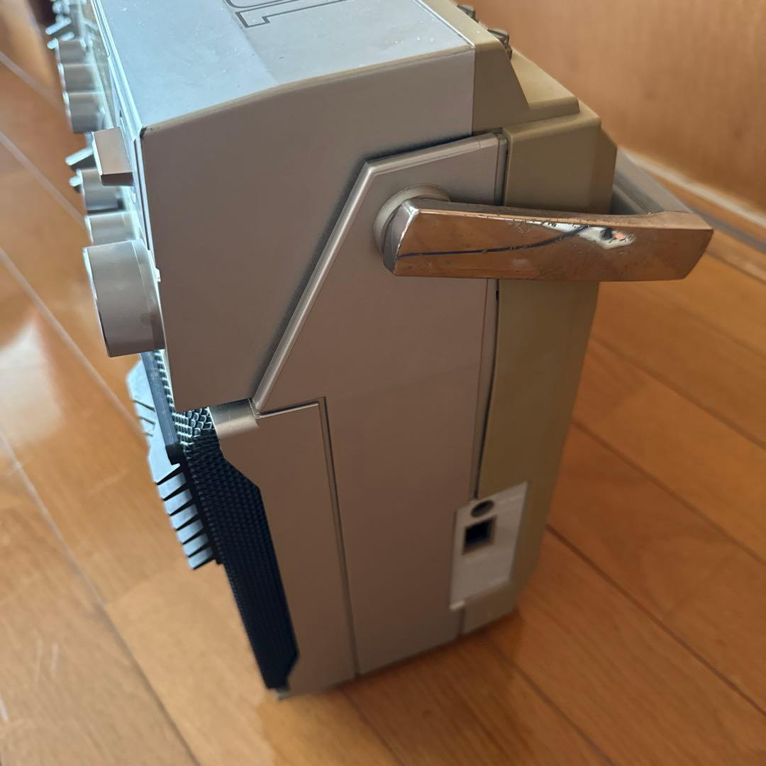 【昭和レトロ】AIWA CS-J77MKⅡラジオ・ラジカセ　現状品　希少品