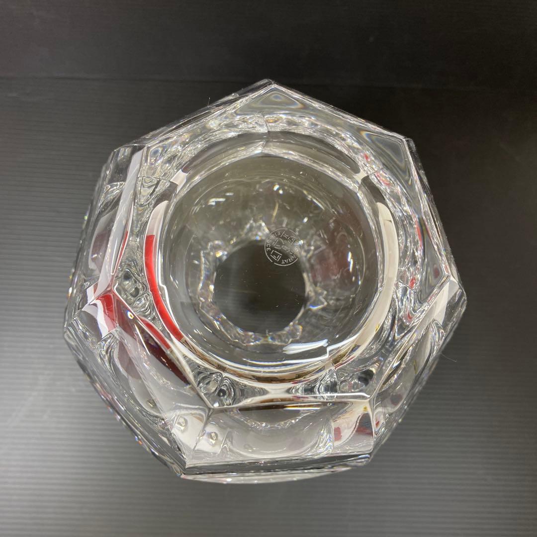 バカラ　アルクール　フラワーベース　箱付　トヒカコ　東さ7-0831