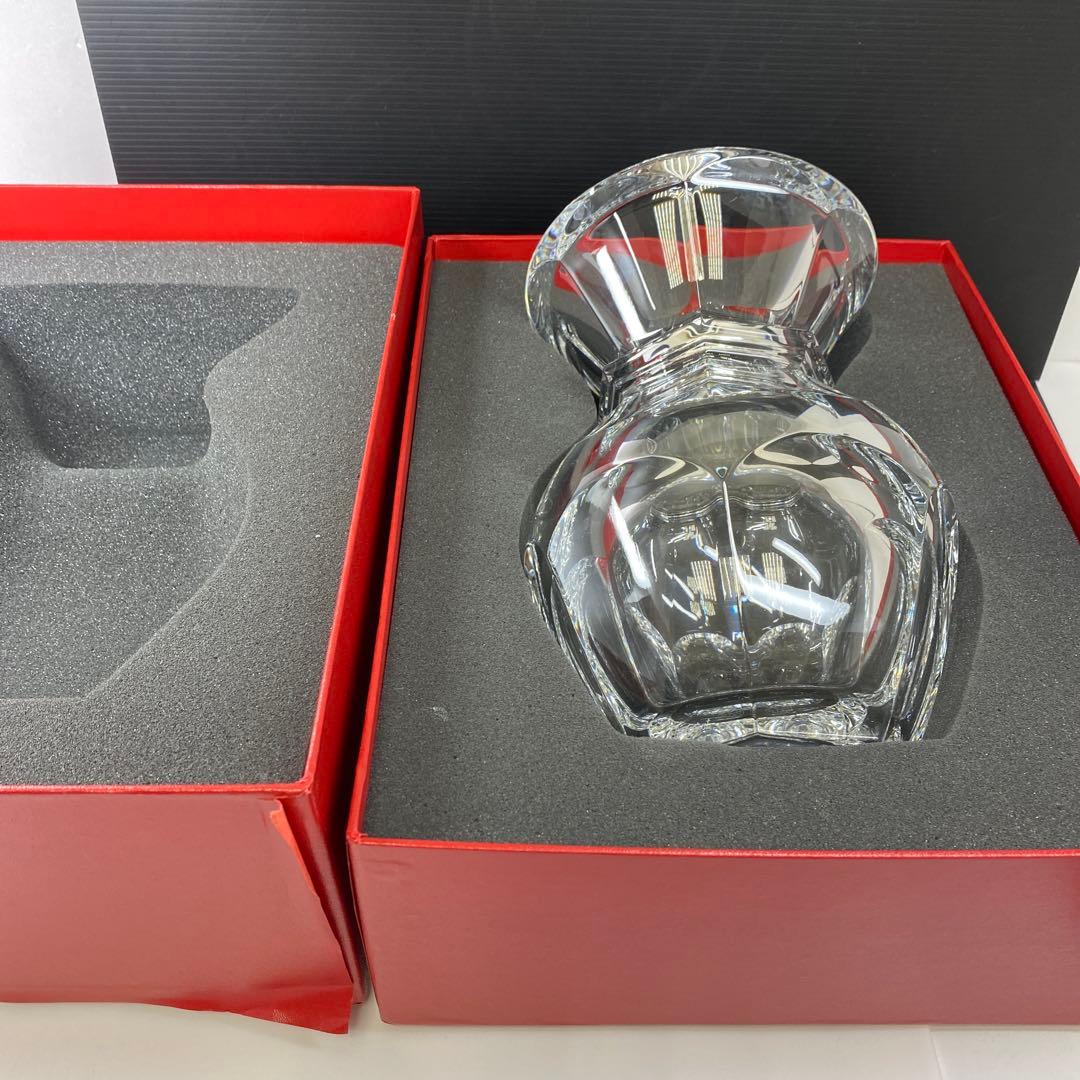 バカラ　アルクール　フラワーベース　箱付　トヒカコ　東さ7-0831