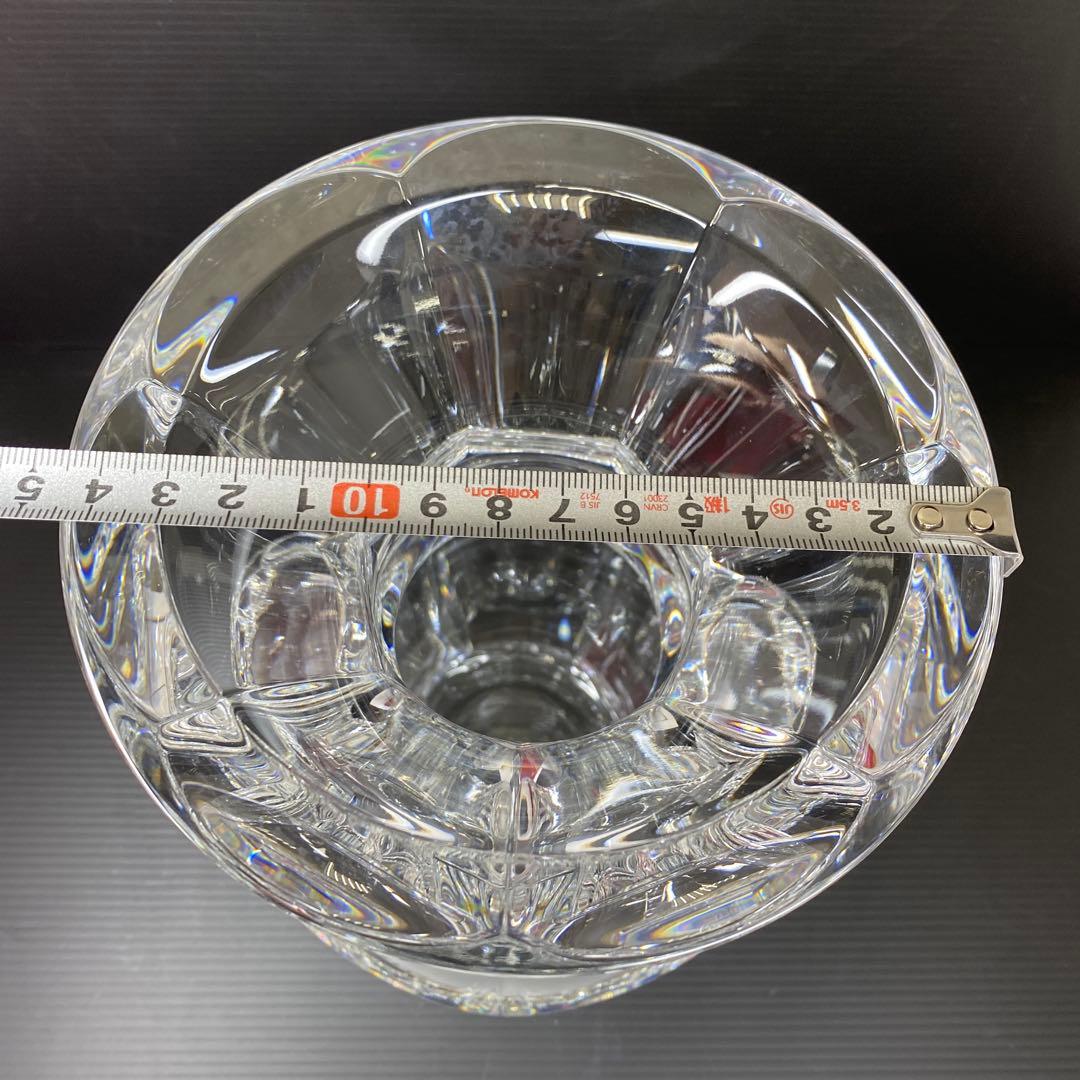 バカラ　アルクール　フラワーベース　箱付　トヒカコ　東さ7-0831