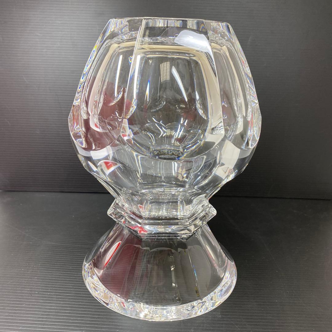 バカラ　アルクール　フラワーベース　箱付　トヒカコ　東さ7-0831