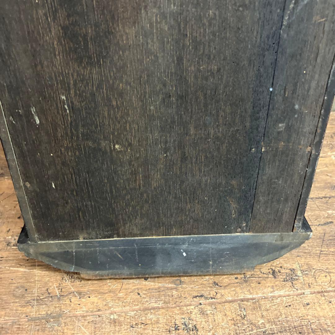 E-3 ジャンク品 昭和レトロ K. YORITU CLOCK 柱時計 振り子