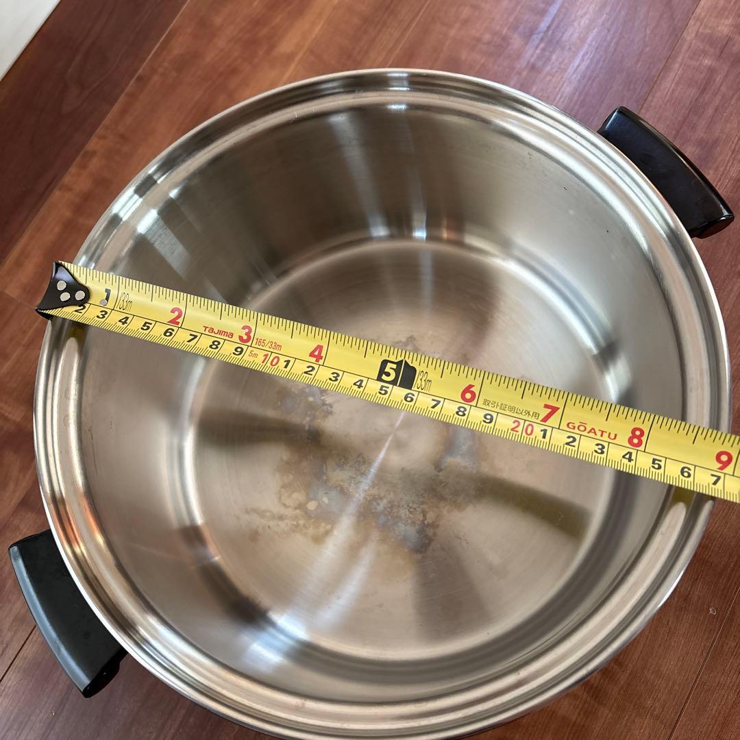 アムウェイ両手鍋・片手鍋セット ステンレススチール製