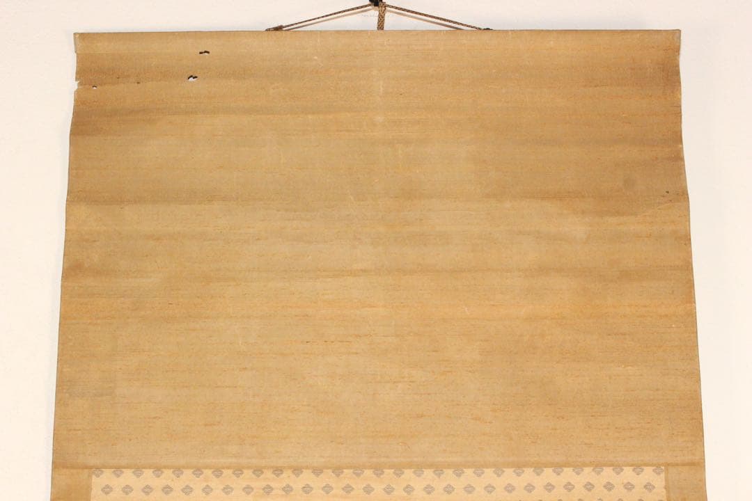 No5308 掛軸　在銘　金陽　扇面　書　水墨山水　書画　紙本　古美術　送料無料