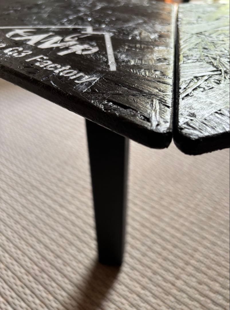 swd出品！　ヘキサテーブル65ブラック　FH65b