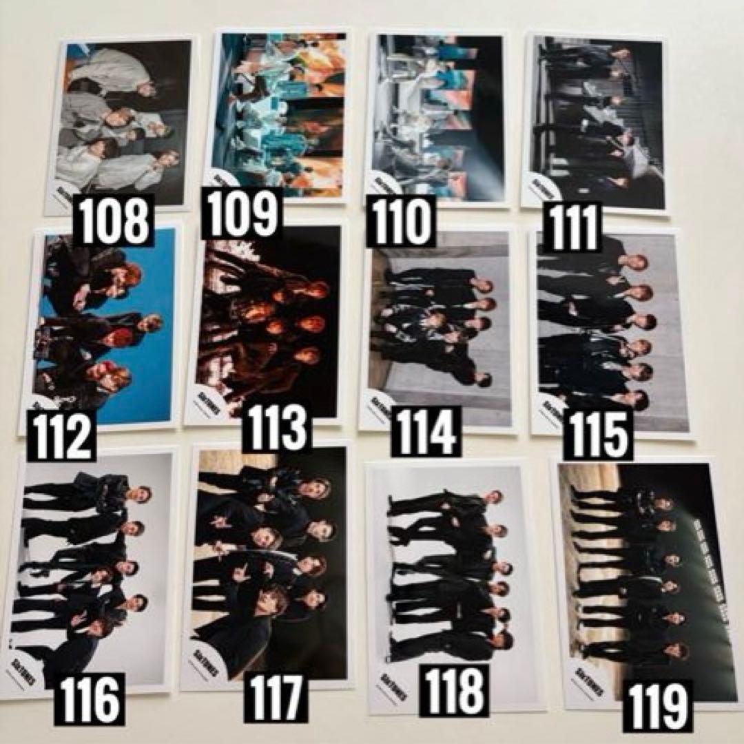 SixTONES 公式写真　集合