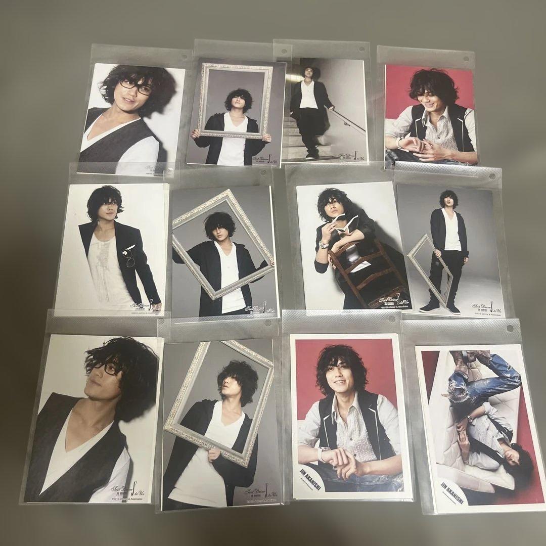 赤西 公式写真 100枚セット＋写真ホルダー