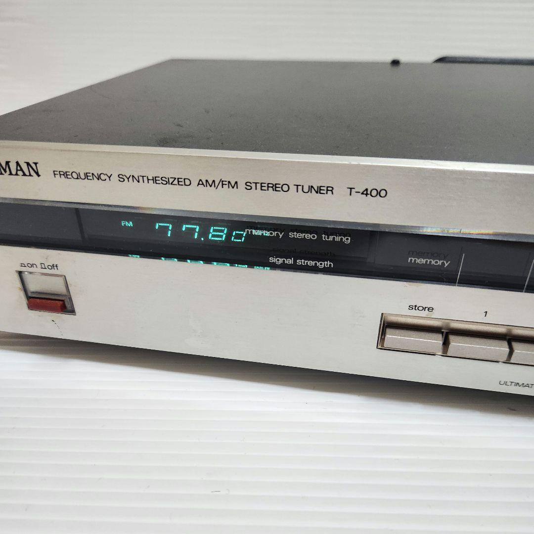 受信音出し確認済み LAXMAN T-400 AM FMステレオチューナー